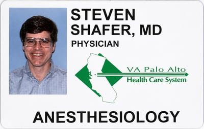 Shafer's VA ID card from 1993.