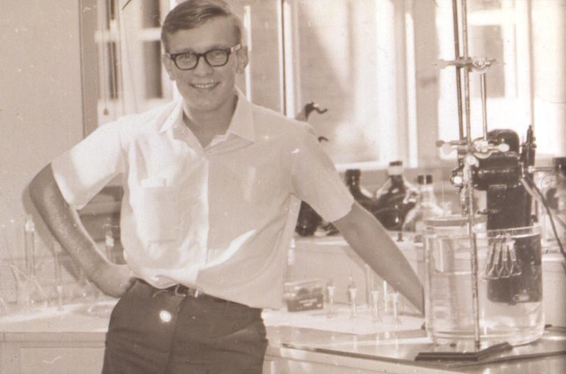 A young Donald Stanski, Shafer's mentor.